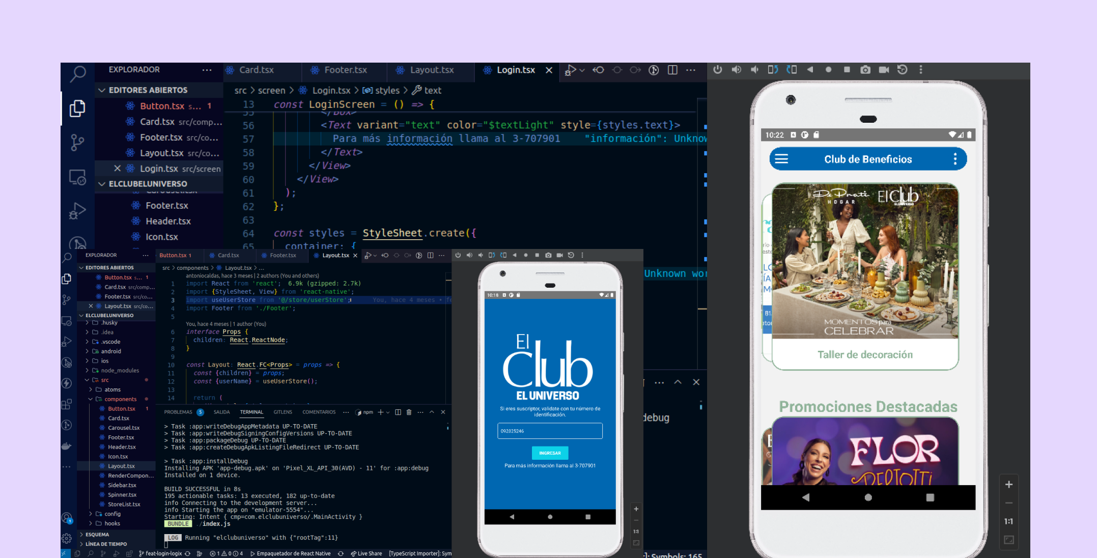 App El Club El Universo